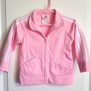 Adidas Pink Girls  Jacket 💖 Baby Size 18 months.